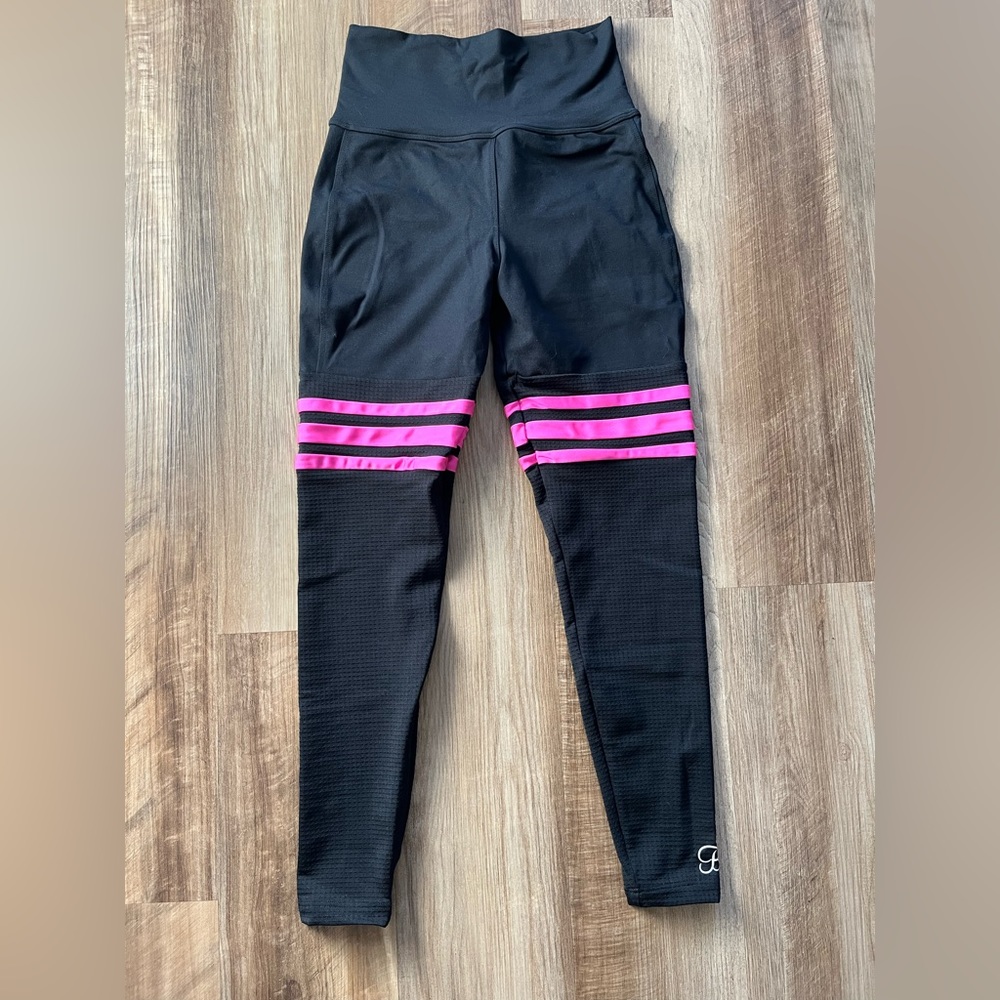 Bombshell sportswear neon thigh high sock leggings